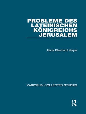 cover image of Probleme des lateinischen Königreichs Jerusalem